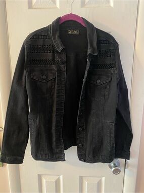 Diane Gilman Women’s Black Denim Jacket
